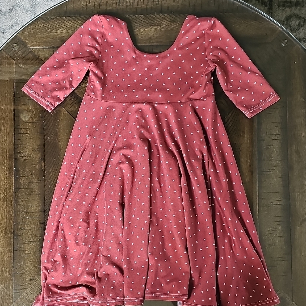 Charming Pink Polka Dot Kids Dress